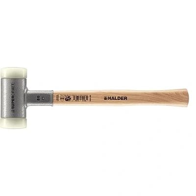 Abbildung von Supercraft Schonhammer, mit schwingungsdämpfendem, ergonomisch geformtem und lackiertem Hickorystiel D=50 mm 3366.050
