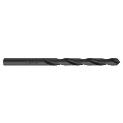 Abbildung von Ruko Spiralbohrer DIN 338, rollgewalzt 4,9 mm 201049 in 10 er Kunstoffpack