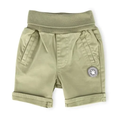 Abbildung von sigikid Bermuda Happy Crocodile Shorts für Kinder, Größe: 80, Grün