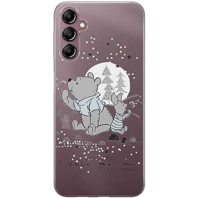 Abbildung von ERT GROUP Handyhülle für Samsung A14 4G/5G Original und offiziell Lizenziertes Disney Muster Winnie The Pooh &amp; Friends 008 optimal an die Form des Handy angepasst, teilweise transparent