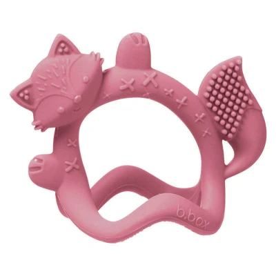 Abbildung von B.Box, Silikon Beißring, rosa Fuchs, ab 3 Monaten, 1 Stück