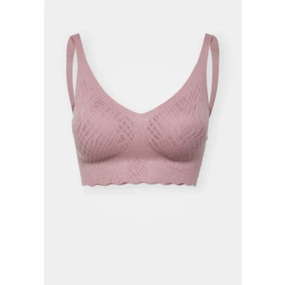 Abbildung von sloggi Damen Zero Feel Bliss Bralette, Cacao, XL
