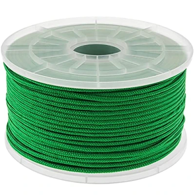 Abbildung von PrimeMatik Mehrfädrigem PP geflochtenes Seil 100 m x 3 mm grün