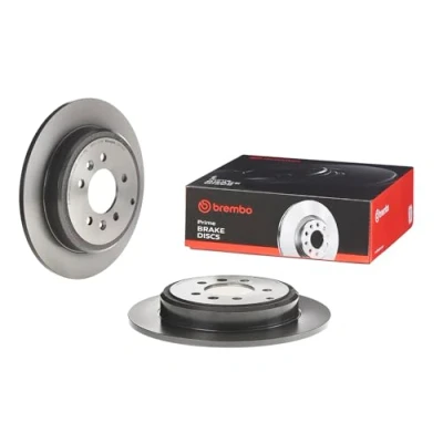 Abbildung von BREMBO COATED DISC LINE 08.7716.21 Bremsscheibe 290 10 5 voll beschichtet mit Schrauben PEUGEOT: 607 Limousine