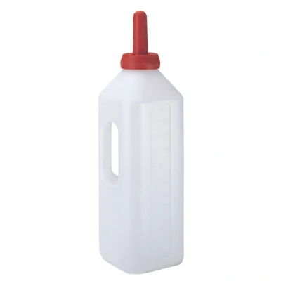 Abbildung von Kerbl Milchflasche eckig mit Handgriff 3L
