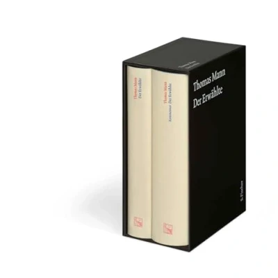 Abbildung von Der Erwählte: Text und Kommentar in einer Kassette