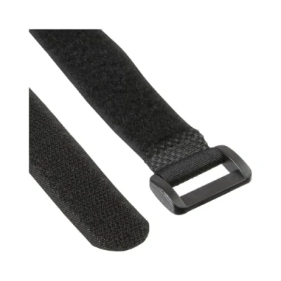 Abbildung von InLine 59945E Klettschlaufen 20x100mm, 10er, schwarz