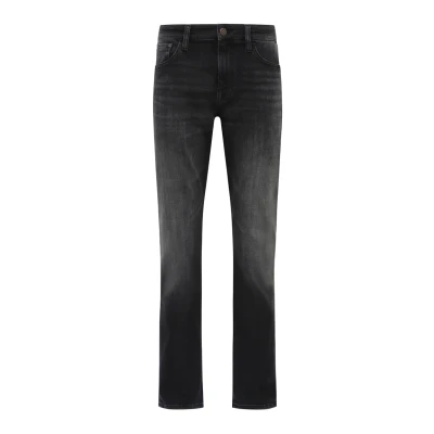 Abbildung von Mavi Martin Jeans Straight Leg, Herren, Größe: 29x32, Dark smoke comfort
