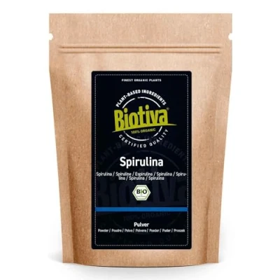 Abbildung von Biotiva Spirulina Pulver Bio 500 g