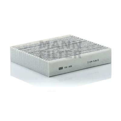 Abbildung von MANN FILTER CUK 1830 Innenraumfilter Aktivkohlefilter 203 178 40 MITSUBISHI: Colt 6, VI CZC Cabrio, SMART: Roadster Coupe, Cabrio