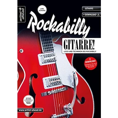 Abbildung von Rockabilly Gitarre: Licks und Techniken des (inkl. Download). Lehrbuch für E Gitarre. Gitarrenschule. Playalongs. Musiknoten.