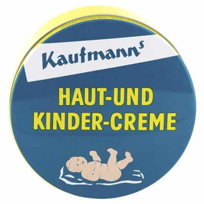 Abbildung von Kaufmanns Haut und Kindercreme