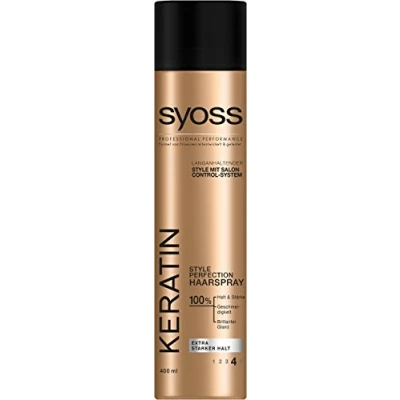 Abbildung von Syoss Style Perfection Haarspray Keratin extra starker halt 400 ml