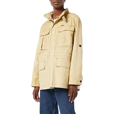 Abbildung von G STAR RAW Damen Field Overshirt, Beige (hemp vintage gd D21427 9740 D297), S