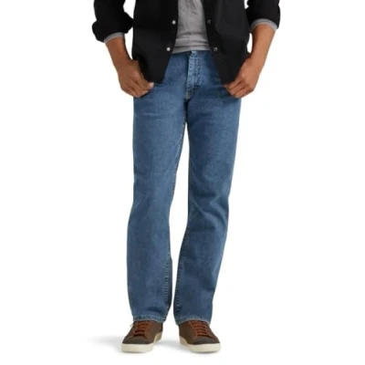 Abbildung von ALL TERRAIN GEAR X Wrangler Herren Regular Fit Comfort Flex Waist Jeans, Hell, Stonewashed, 54W / 30L