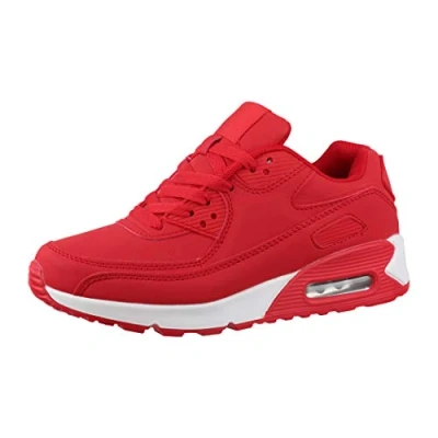 Abbildung von Trendige Unisex Sneaker Damen Herren Kinder Sport Laufschuhe Turnschuhe Chunkyrayan Y011 H011 Red 39