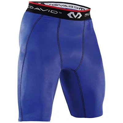 Abbildung von McDavid Herren Kompressionshose HDC Shorts, Royalblau, S (Herstellergröße: S)
