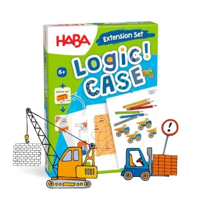 Abbildung von Haba Spiel LogiCASE Extension Set Baustelle