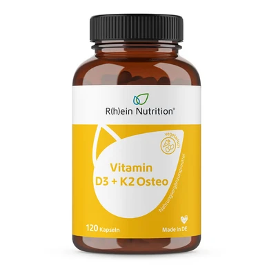 Abbildung von Vitamin D3+K2 Osteo 2.000 I.E. Vit.D3+80 µg K2 Kps 120 St