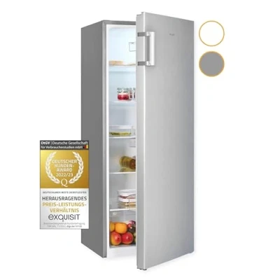 Abbildung von exquisit Vollraumkühlschrank &quot;KS320 V H 010E&quot;, KS320 010E, 143,4 cm hoch, 55 breit, 242 L Volumen