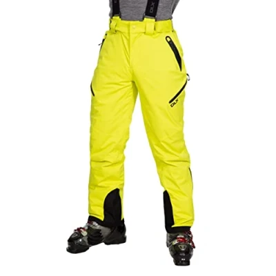 Abbildung von DLX Herren Kristoff wasserdichte Skihose Mit Abnehmbaren Hosenträgern, Limeade, S