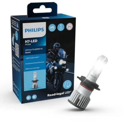 Abbildung von Philips Ultinon Pro6000 Boost LED H7 ECE godk. 1 stk.