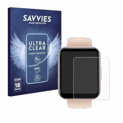 Abbildung von Savvies 18 Stück Schutzfolie für RUIMEN D1 Displayschutz Folie Ultra Transparent