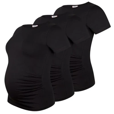 Abbildung von M.M.C. 3ER SET Tshirt basic, Damen, Größe: Medium, 3 schwarz