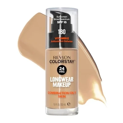 Abbildung von Revlon ColorStay Makeup Foundation für Mischhaut und ölige Haut SPF15#180 Sand Beige 30ml