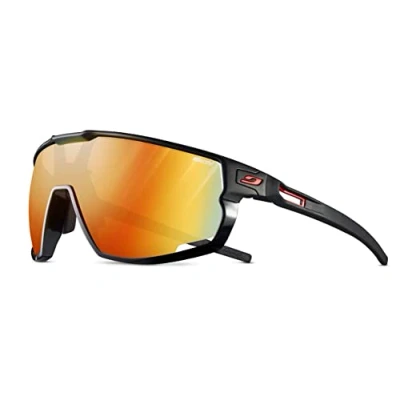 Abbildung von JULBO Men&#039;s Rush Sunglasses, Schwarz/Rot, L