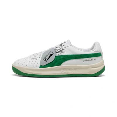Abbildung von Puma Sneaker low, Herren, Größe: 42, White archive green Leder