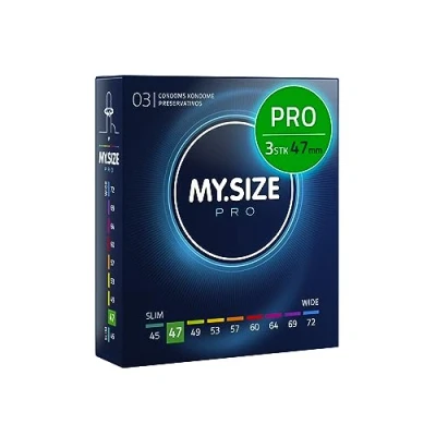 Abbildung von Kondome „MY.SIZE pro 47 mm“ allergenarm