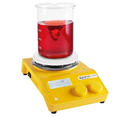 Abbildung von neoLab neoMag Magnetrührer 1500 UpM, Edelstahl Heizplatte, Digital, bis 340C