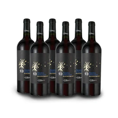 Abbildung von Primitivo di Manduria SUD Cantine San Marzano Italien Apulien Vorteilspaket (6x 0,75l) Rotwein trocken