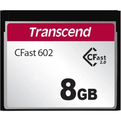 Abbildung von Transcend Speicherkarten der Marke CFast 2.0 CFX602, 8 GB