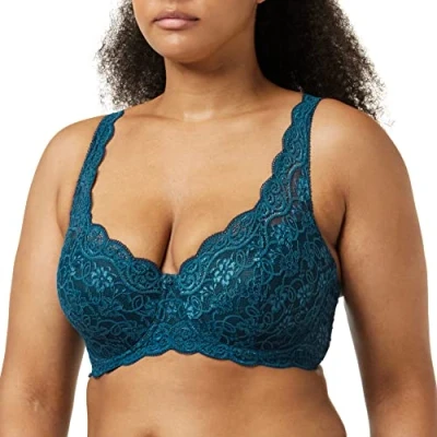 Abbildung von Triumph Damen Amourette 300 WHP X Schalen BH mit Bügel, Russian Green, 70B