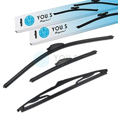 Abbildung von YOU.S SCHEIBENWISCHER SET VORNE + HINTEN 600 340 300 mm (3 Stück)
