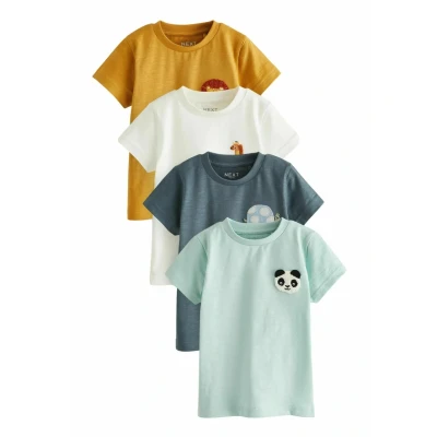 Abbildung von Next Character Short Sleeves 4 PACK Tshirt print für Kinder, Größe: 104, Multi