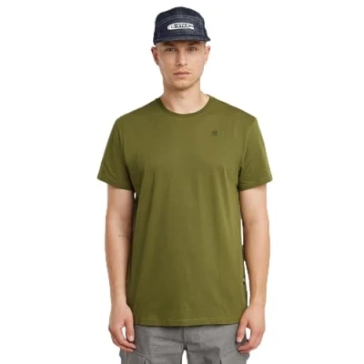 Abbildung von G Star Herren Base S T Shirt, Grün (Mayfly D16411 336 G985), XL