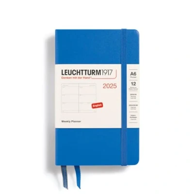 Abbildung von LEUCHTTURM1917 370782 Wochenkalender Pocket (A6) 2025, Sky, Englisch