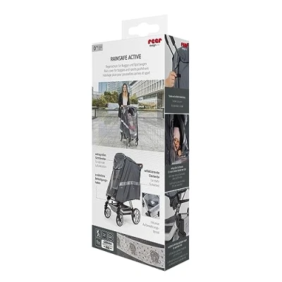 Abbildung von Reer Kinderwagen Regenschutzhülle Active Regenschutz (2 St)