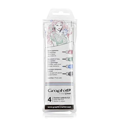 Abbildung von Graph &#039;it LINER gi43331 Samt 4 FINE Farben