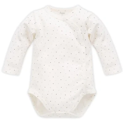 Abbildung von Pinokio Baby Mädchen Bodysuits Long Sleeve Buttoned Underwear, Ecru Polka Dot Magic, 74 EU