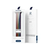 Abbildung von Dux Ducis Strap (Mixture II Version) pasek Apple Watch SE, 8, 7, 6, 5, 4, 3, 2, 1 (41, 40, 38 mm) pleciona opaska bransoleta dark stripes