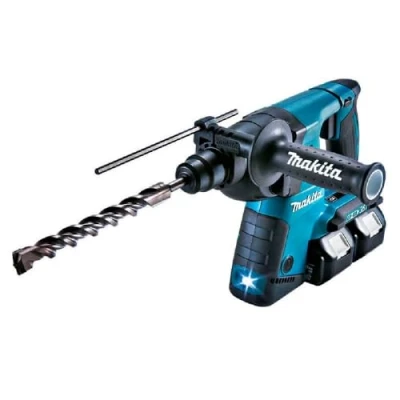 Abbildung von Makita DHR264Z Bohrhammer für SDS Plus 2x18 V (ohne Akku+Ladegerät), 18 V, Schwarz, Blau