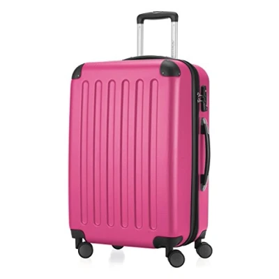 Abbildung von HAUPTSTADTKOFFER SPREE Hartschalen Koffer Trolley Rollkoffer Reisekoffer, 4 Doppel Rollen, 65 cm, 74 L, Magenta