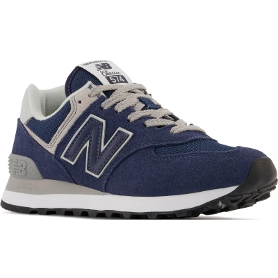Abbildung von New Balance WL574 Sneaker low, Damen, Größe: 36, Navy Leder und textil
