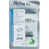 Abbildung von SmartKeeper ESSENTIAL , 10 x Mini USB B Port Blockers Grün