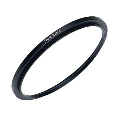 Abbildung von 77 mm auf 82 Kamera Filterring Step Up Ring Filteradapter Metall für alle Marken UV ND CPL Filter