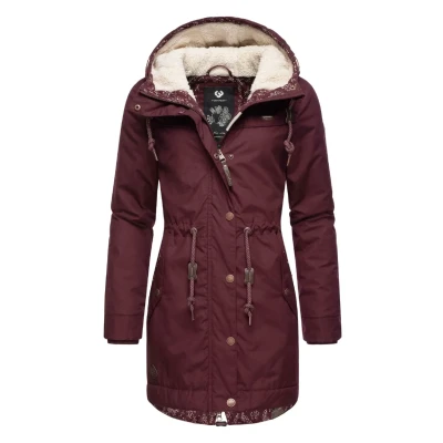 Abbildung von Ragwear Ymcanny Wintermantel, Damen, Größe: XS, Wine red